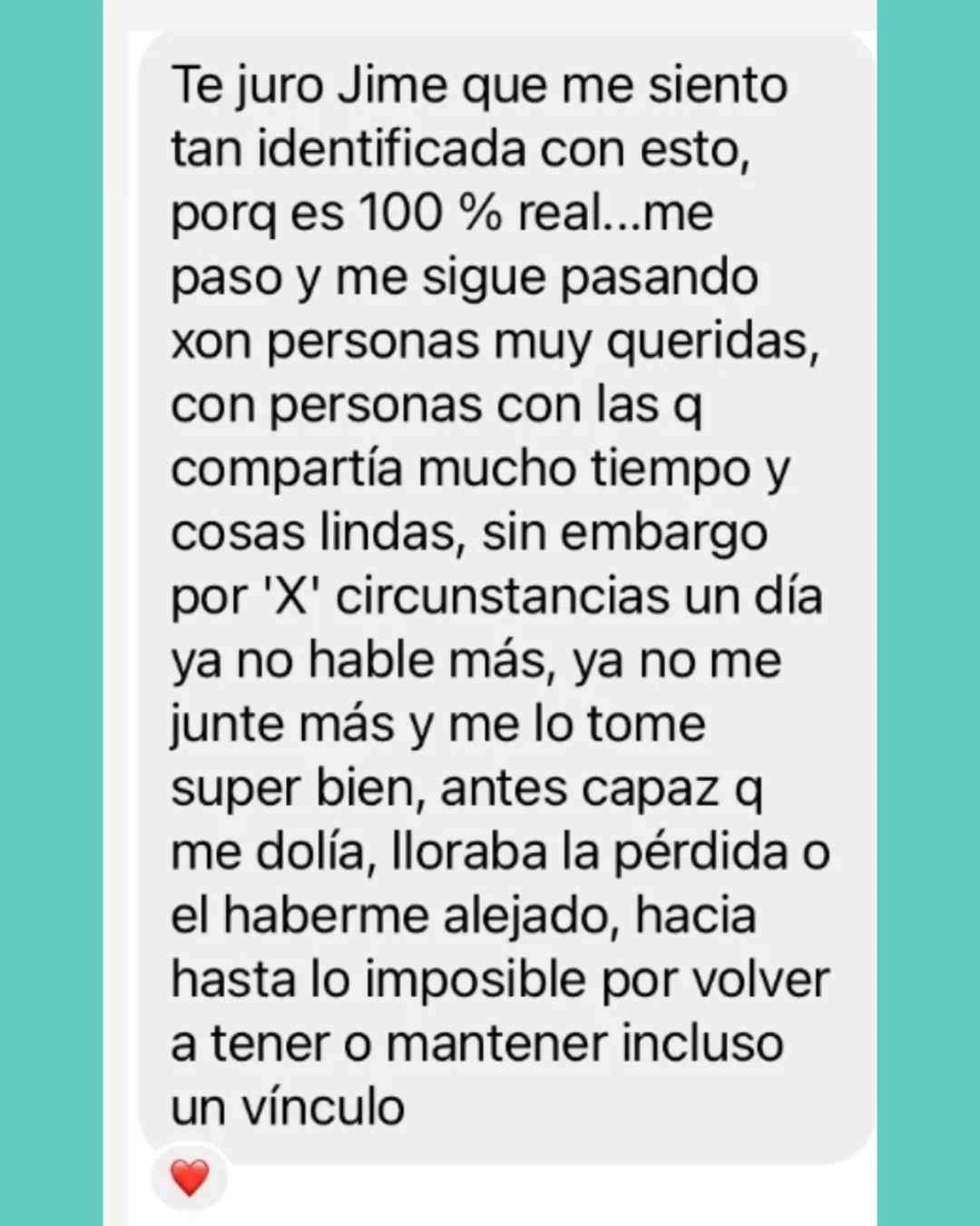 Testimonio Sesión Personalizada